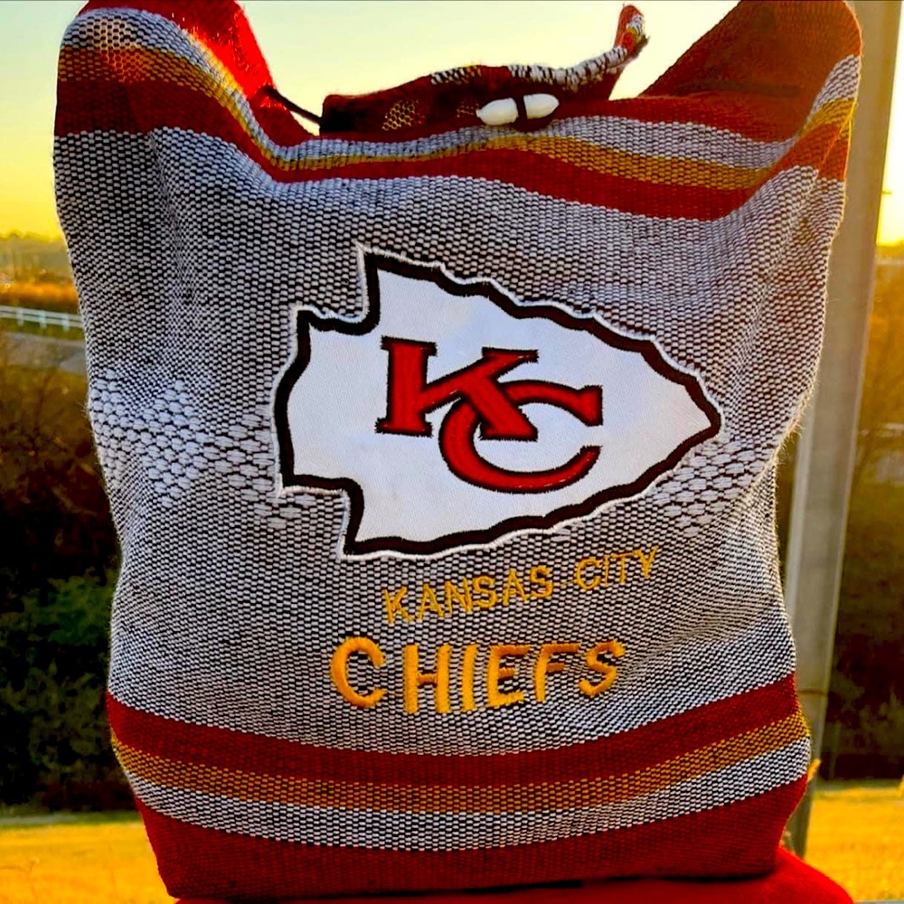 Chiefs backpack 
Hand made in Mexico